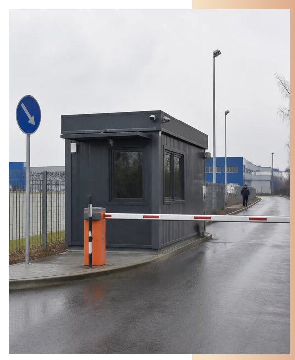 Изготовление КПП для охраны в Апатитах по цене от 98534 р. | БытовкаПрофи-Птт